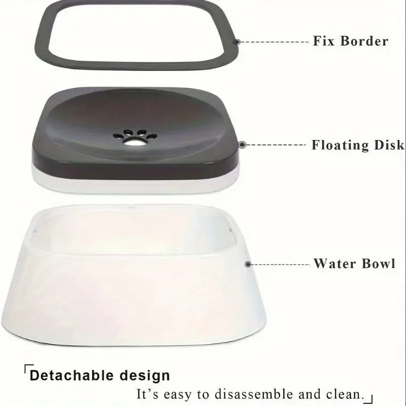No-Spill Pet Water Bowl