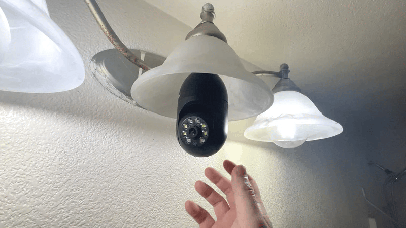 Smart Bulb Security Camera